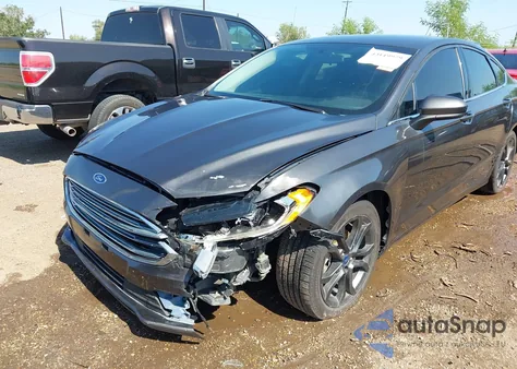 2018 Ford Fusion Se из США, поврежденный, VIN 3FA6P0HD0JR157547